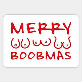 MERRY BOOBMAS 2021 Magnet